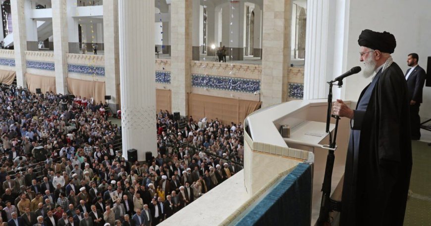 Iran’s Khamenei blasts Israel, West for ‘bloody’ Gaza war in Eid speech