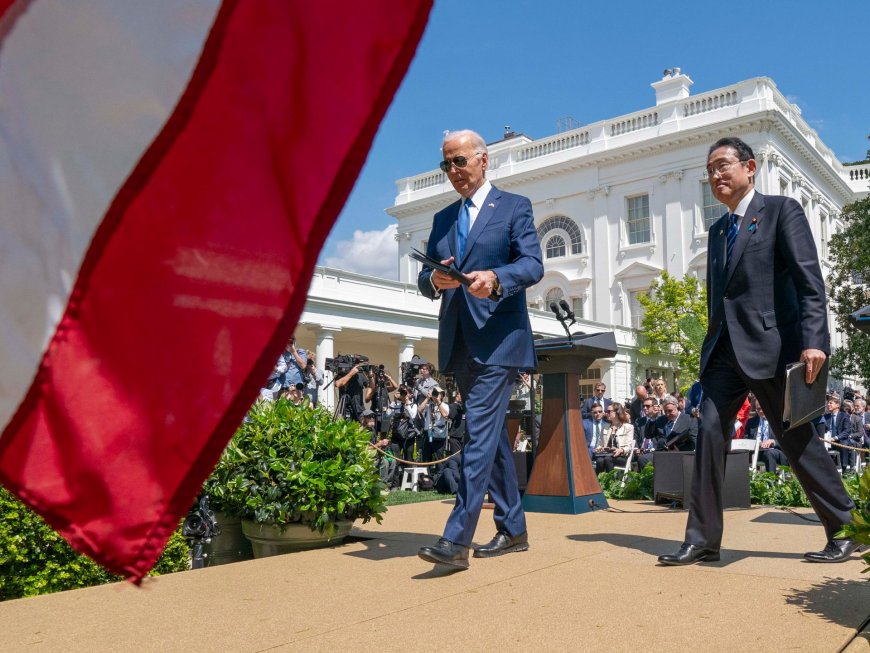 Biden, Japan leader Kishida announce stronger defence ties in state visit