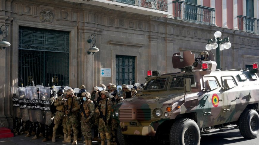 Bolivian president thanks people after facing down failed coup attempt