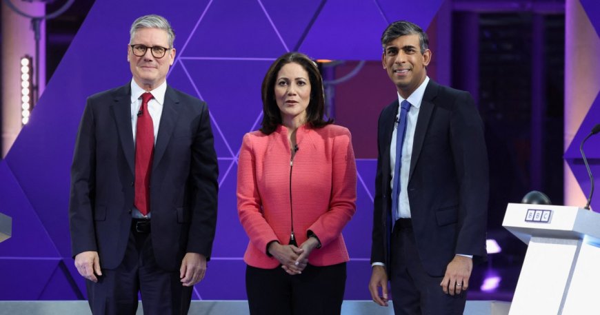 Sunak, Starmer clash in final TV debate before UK general election