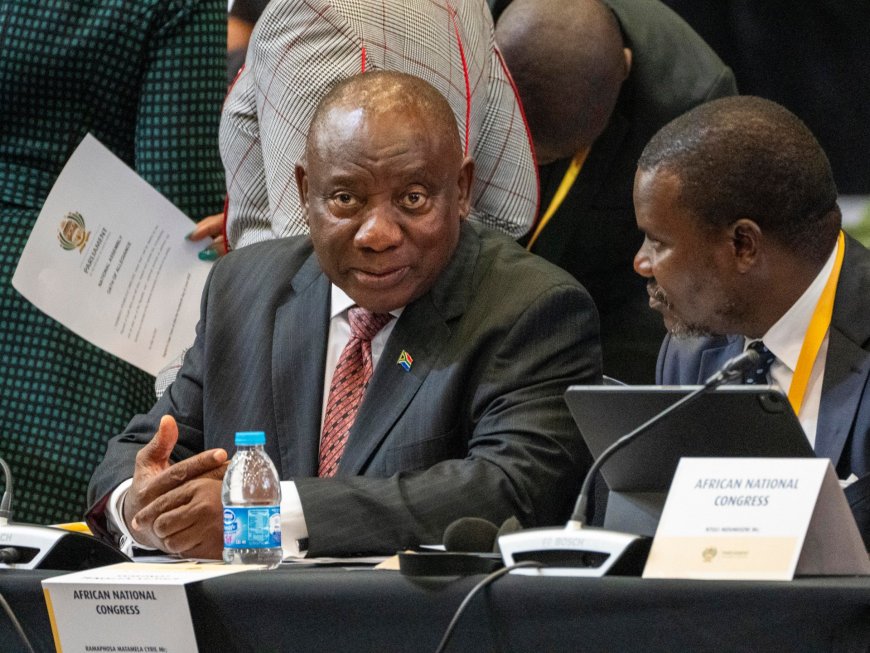 South Africa’s Ramaphosa names new cabinet as deadlock broken