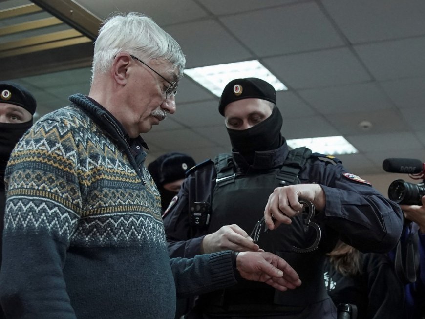 Russia court rejects appeal by jailed rights advocate Oleg Orlov