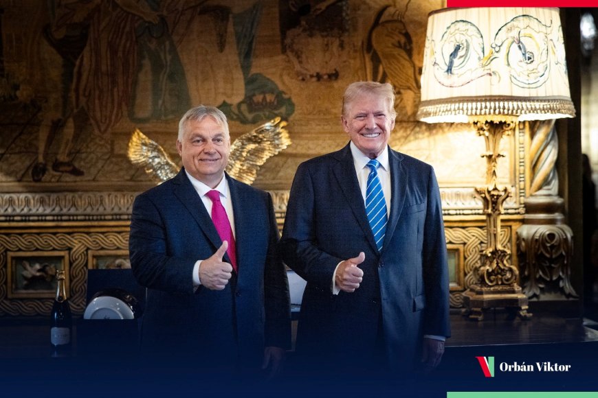 Hungary’s Viktor Orban meets Trump at Mar-a-Lago for ‘peace mission 5.0’