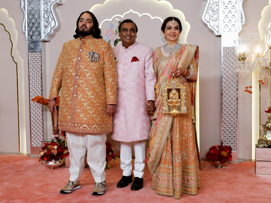 ‘Obscene’ amounts spent at Indian billionaire Ambani’s son’s wedding