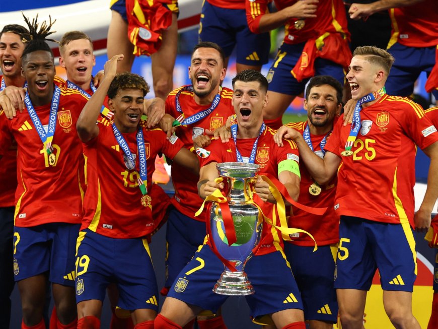 Photos: Celebrations as Spain wins Euro 2024 football crown for fourth time