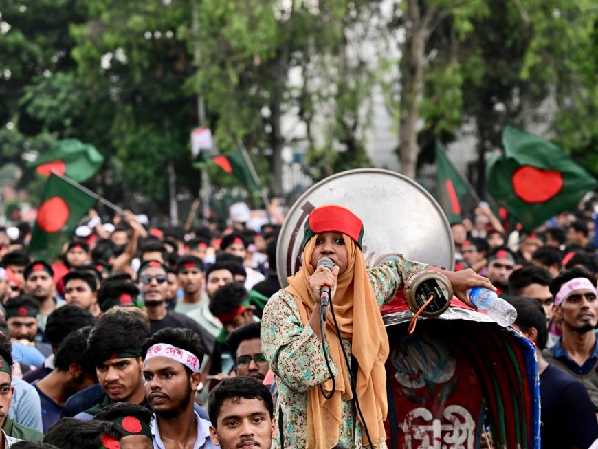 Dozens wounded as students protest government job quotas in Bangladesh