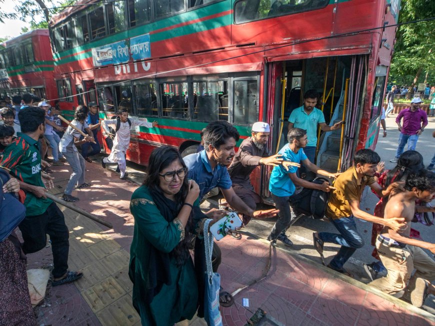 At least five people killed during anti-quota protests in Bangladesh