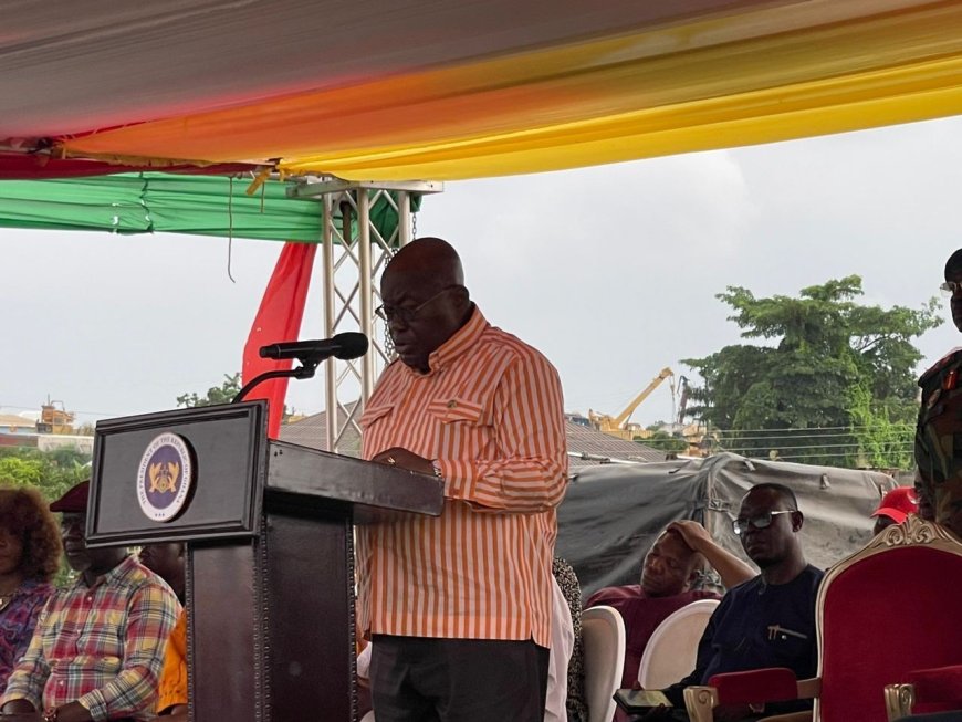 Akufo-Addo commissions Fomena and Kumawu hospitals 