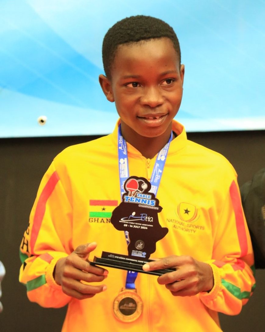 Ghana excels at ITTF Africa Championship in Botswana  