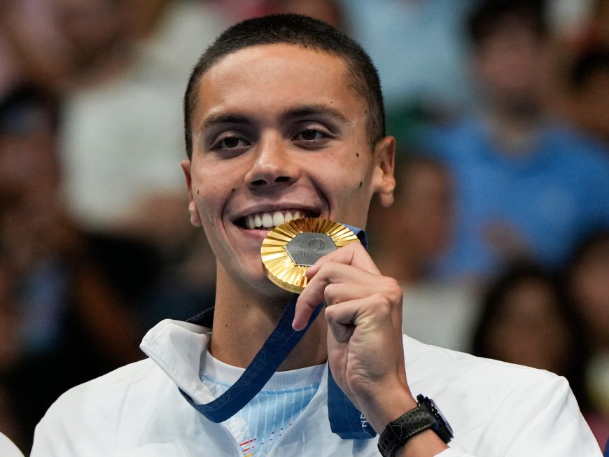 Popovici wins Olympic gold in men’s 200m free, Titmus upset by O’Callaghan