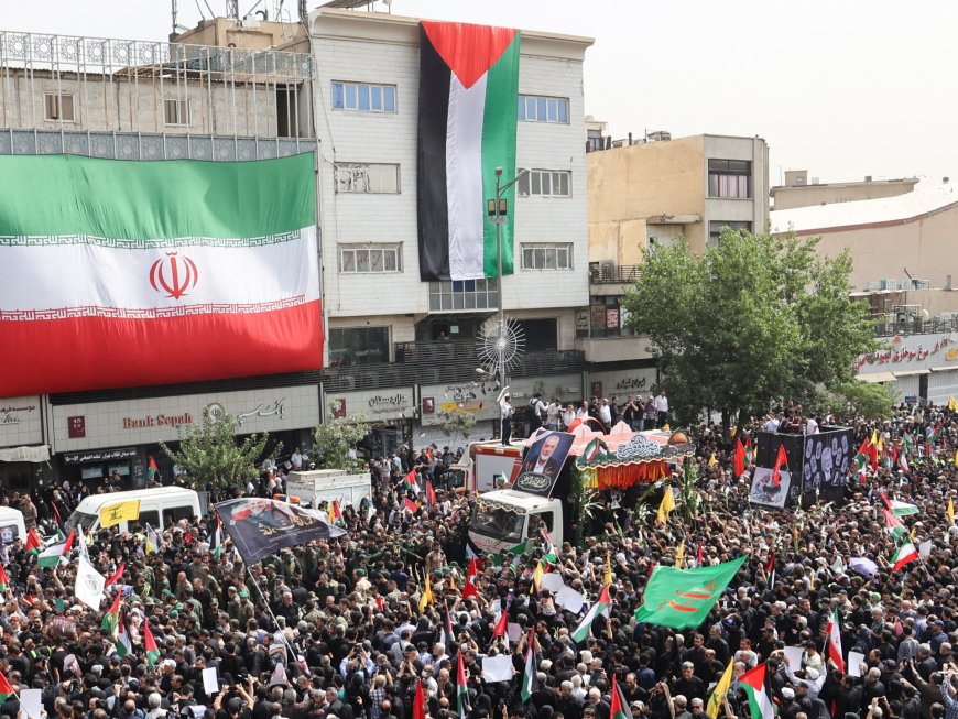 Thousands mourn Hamas’s Haniyeh at funeral procession in Iran