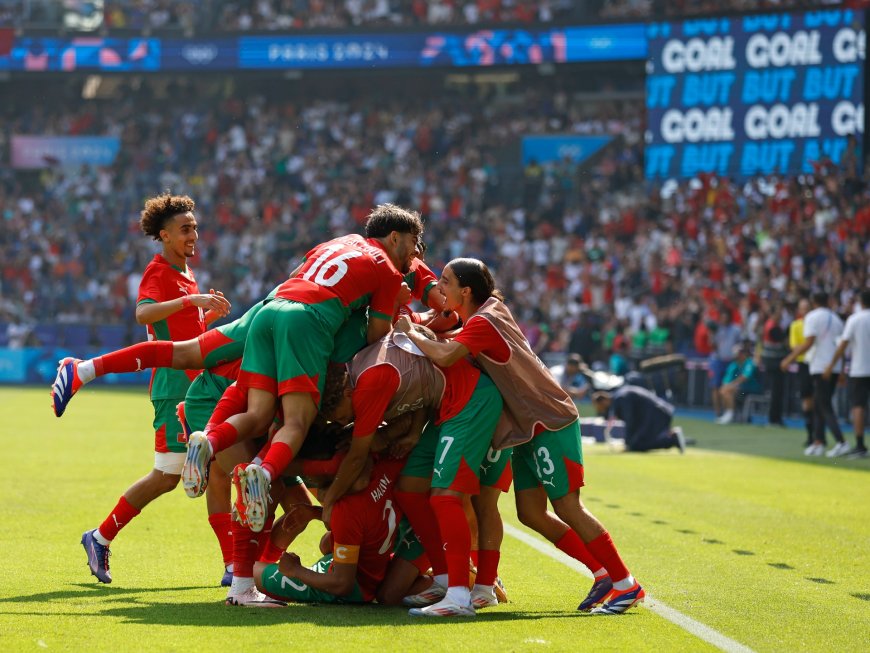 Morocco thump USA 4-0 to enter men’s football semis at Paris Olympics 2024