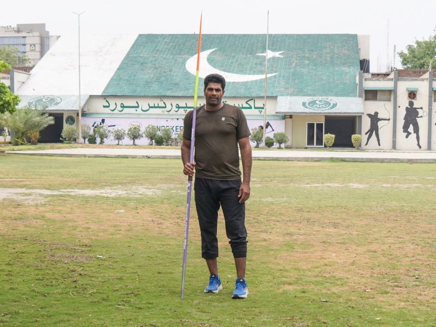 ‘I compete against myself’: Meet Pakistan’s Olympic javelin thrower