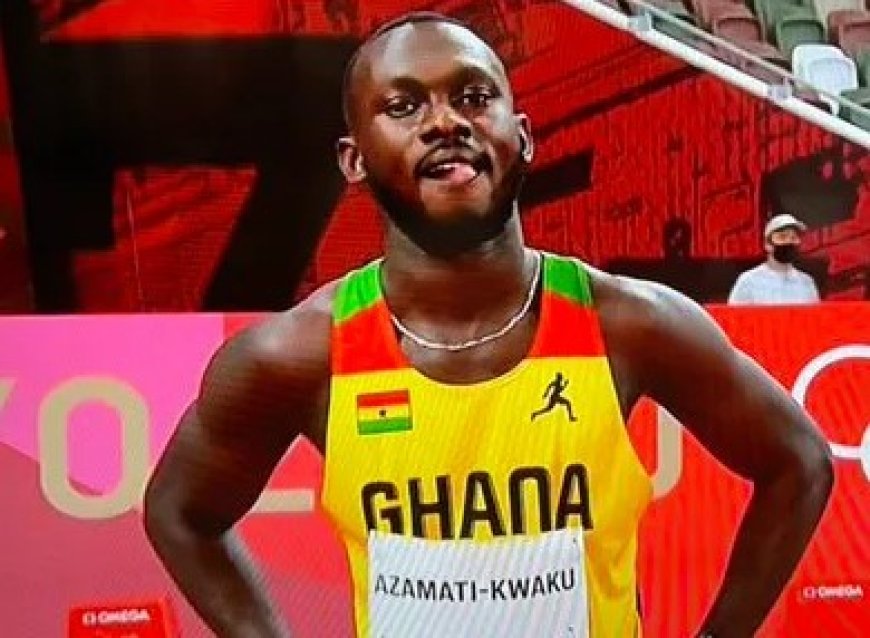 Ghana’s Azamati books ticket to Paris Olympics 100m semis after placing second in heat