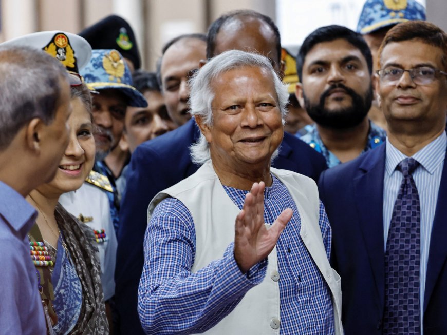 Muhammad Yunus returns to Bangladesh to lead interim government