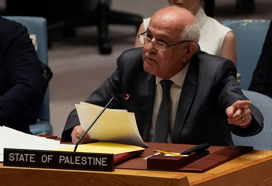 Israeli and Palestinian UN envoys clash at UNSC