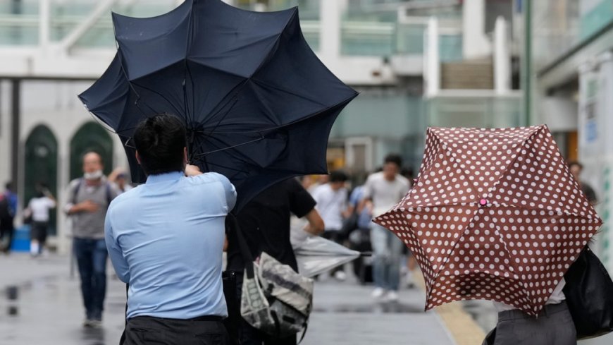 Japan orders evacuations as Typhoon Ampil approaches