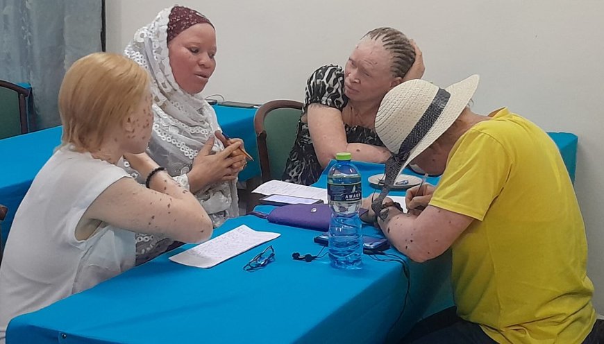 Women with albinism empowered to advocate and fight for their rights  