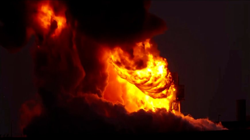 Video shows rocket engine explode during test at new Scottish spaceport