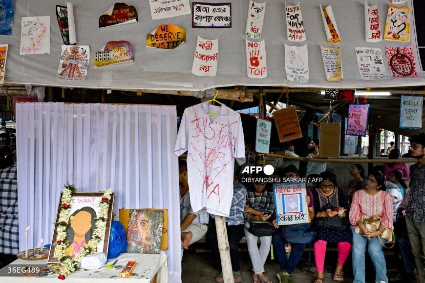 Indian doctors resume work but protests over medic’s rape, murder continue