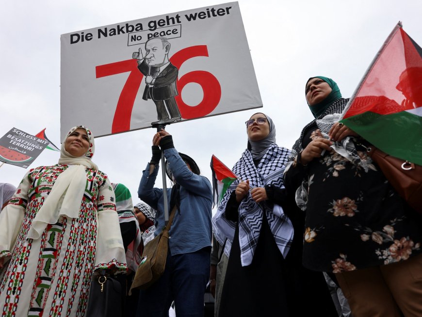 German pro-Palestine activists allege targeting by police