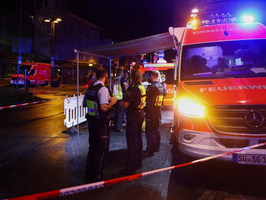 Knife attack at German festival leaves several injured, dead