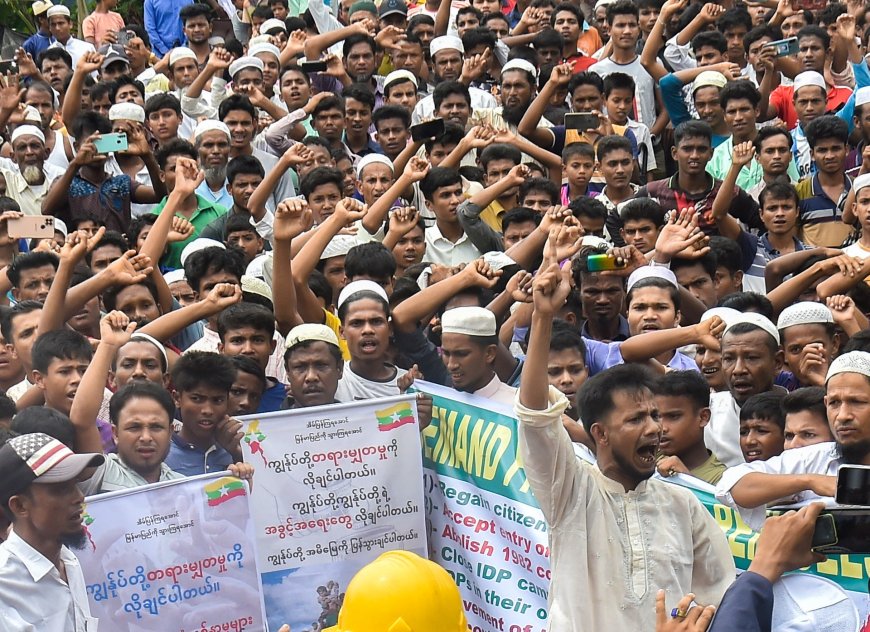 ‘Enough is enough’: Rohingya demand end to violence in Myanmar