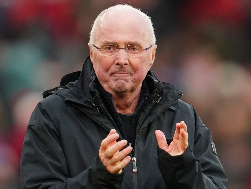 Former England football manager Sven-Goran Eriksson dies aged 76