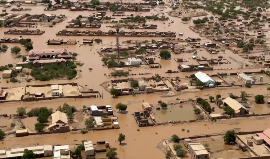 Videos show huge torrent from Sudan dam burst