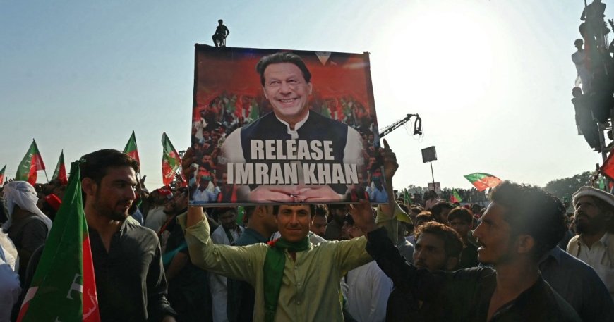 Huge rally calls for release of Pakistan’s former PM Khan