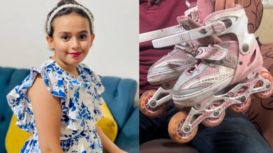 Video: Family mourns 10-year-old girl killed in her roller skates in Gaza