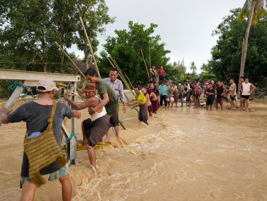 Hundreds killed in floods as Typhoon Yagi wreaks havoc in Myanmar