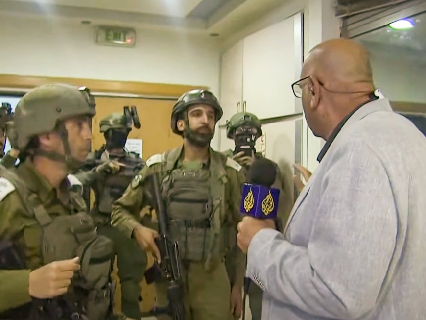 Israeli forces raid and shut down Al Jazeera bureau in occupied West Bank