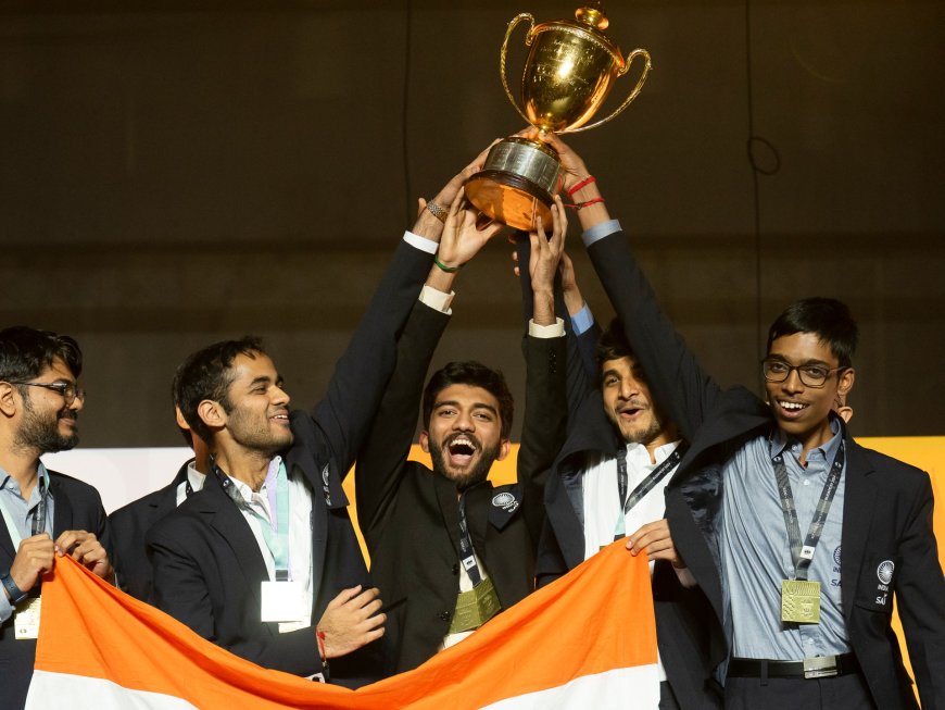 India wins historic double team gold at FIDE Chess Olympiad 2024