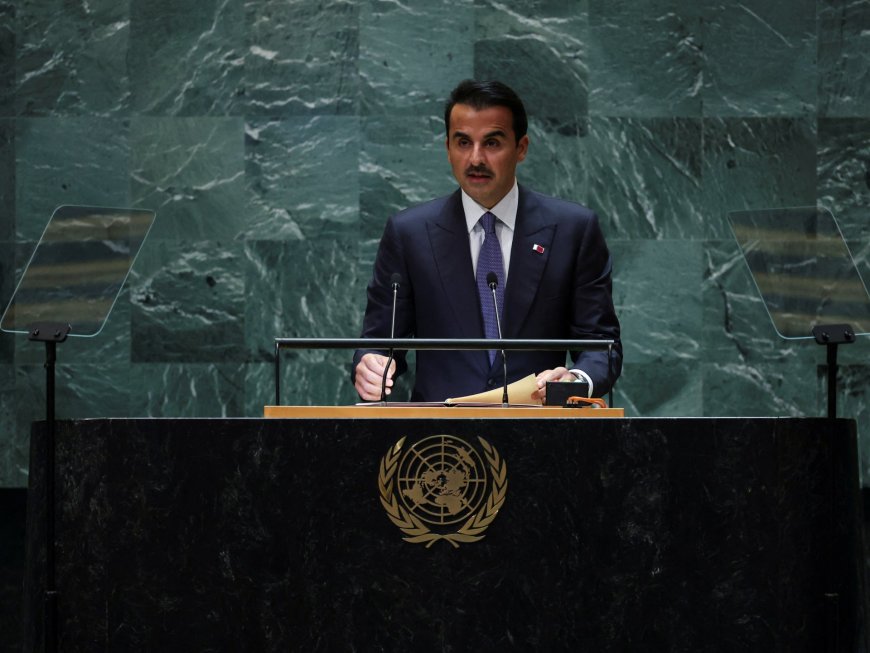 Qatari leader condemns ‘blatant aggression’ against Palestinians