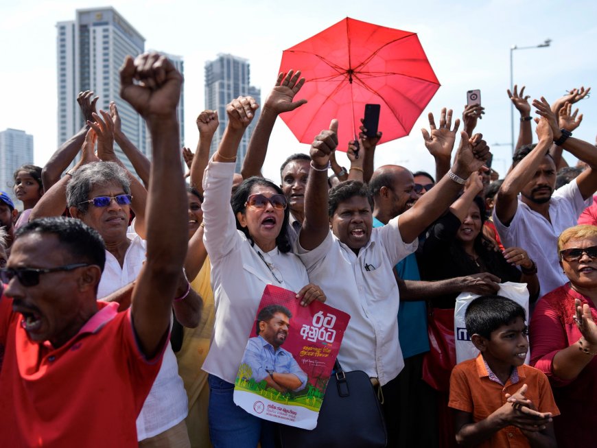 ‘Only the beginning’: Sri Lankans hope for deep changes under new president