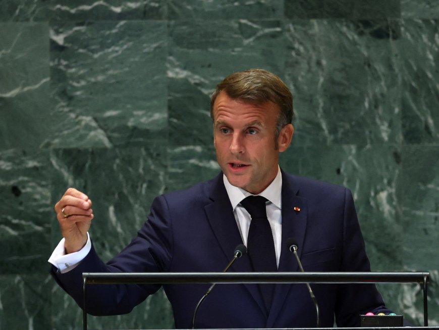 Macron urges end to Israeli ‘escalation’ and Hezbollah rocket fire