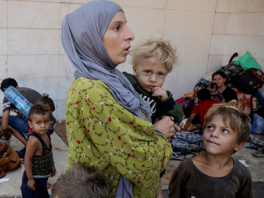 These families have been fleeing Israel’s bombardment in Lebanon