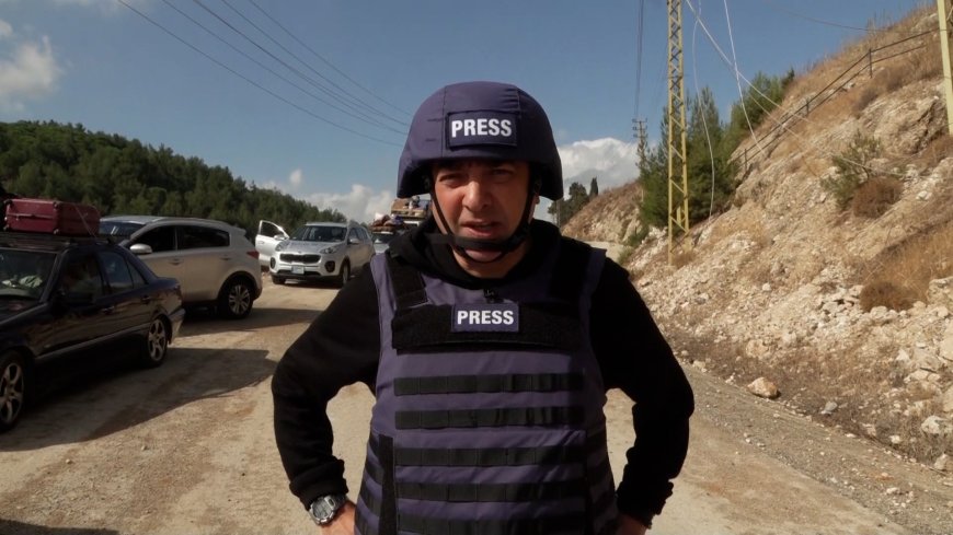 Video: Reporter sees people fleeing southern Lebanon