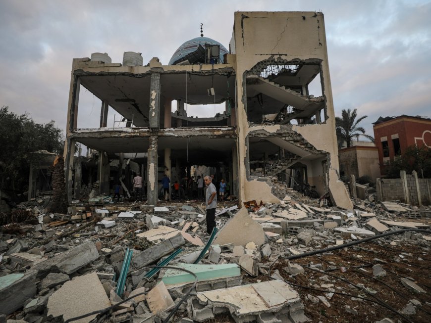 Israeli strike on Gaza mosque-turned-shelter kills at least 26