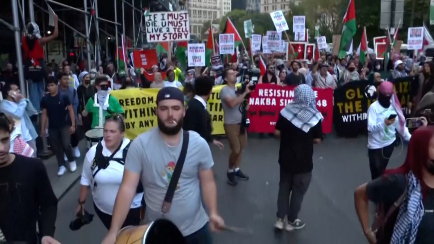 Video: Global protests call for end to Gaza war on one-year anniversary