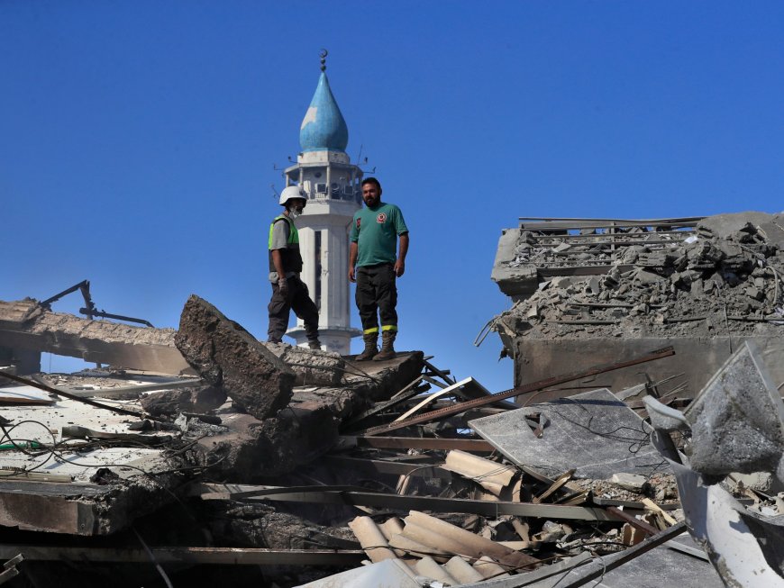 Israeli attacks destroy Ottoman-era market in Lebanon