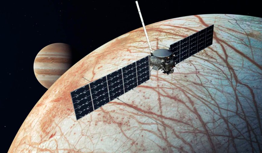 NASA launches space mission to Jupiter moon, Europa, in search for life