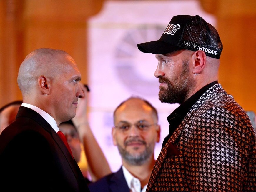 Fury expects to knock out Usyk in heavyweight boxing title rematch