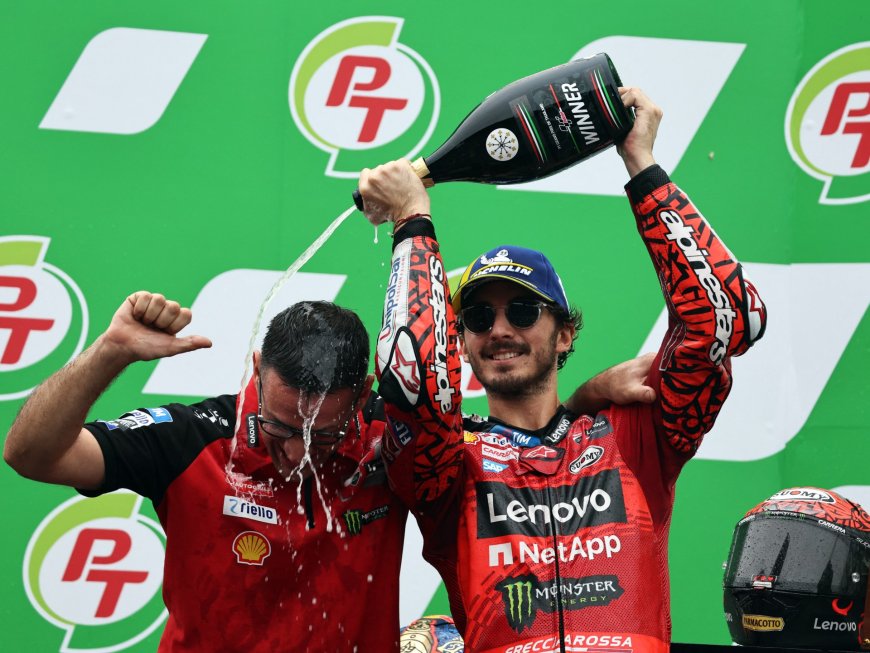 Francesco Bagnaia wins Thailand MotoGP to narrow Martin’s championship lead