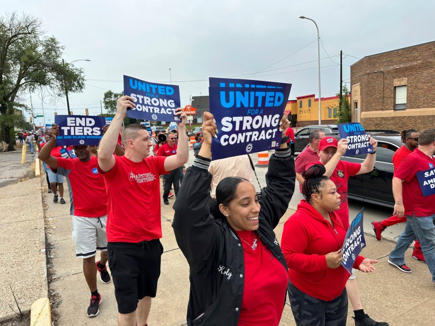 Despite stark differences on worker rights, unions split on Trump, Harris