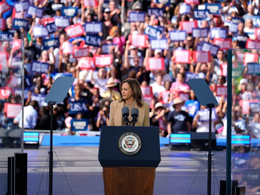 Kamala Harris comes out swinging against Trump at Georgia rally