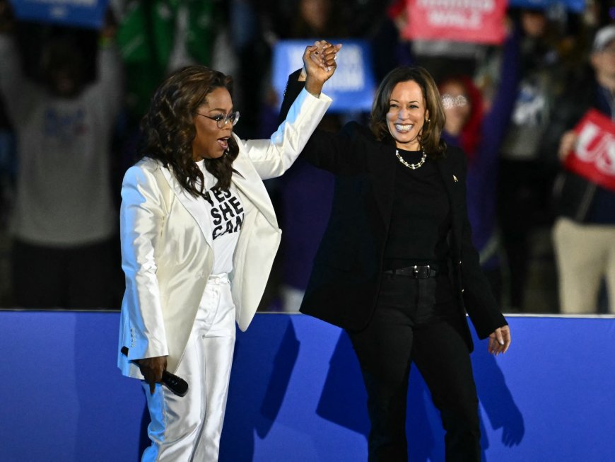 Harris appears in Pennsylvania with Oprah Winfrey in final push for votes