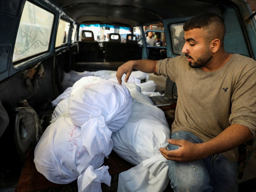 Children among dozens killed in Israeli strike on northern Gaza house