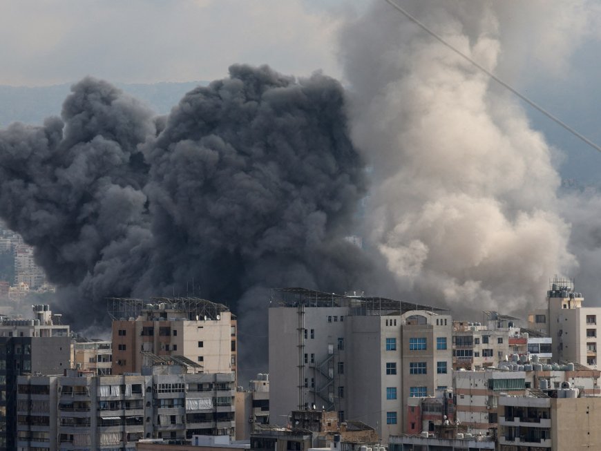 Israel launches multiple strikes on southern suburbs of Beirut